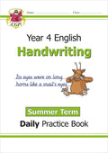 New KS2 Handwriting Daily Practice Book: Year 4  Summer Term: perfect for catching up at home (CGP KS2 English)