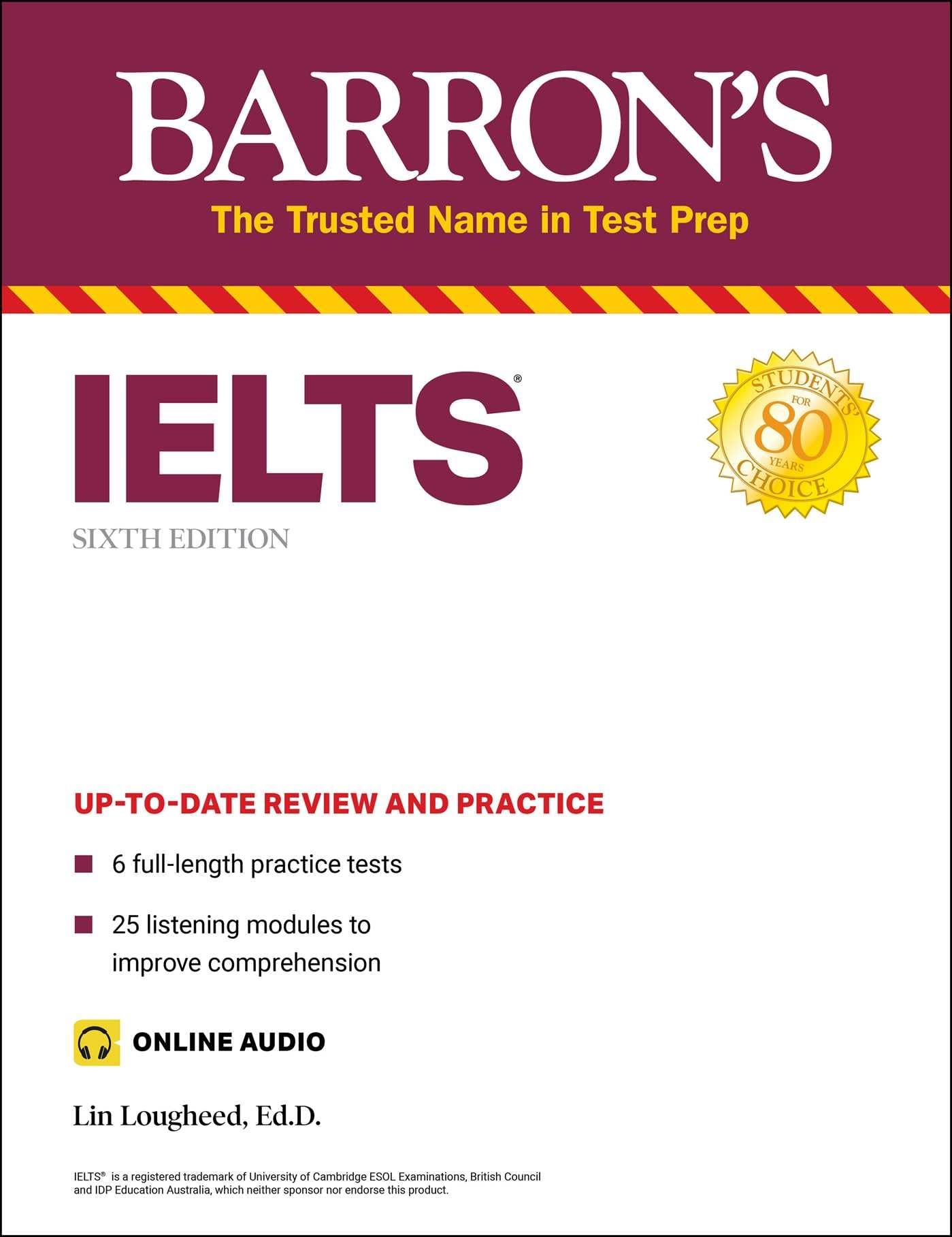 IELTS (with Online Audio) (Barrons Test Prep)