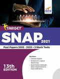 Target Snap 2021 (Past Papers 2005  2020) + 5 Mock Tests 13Th Edition