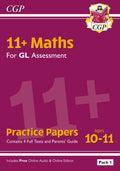 New 11+ GL Maths Practice Papers: Ages 1011  Pack 1 (with Parents Guide & Online Edition) (CGP 11+ GL)