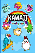 KAWAII Coloring Book : Sweet and Relaxing Kawaii Coloring Pages with 88 Images