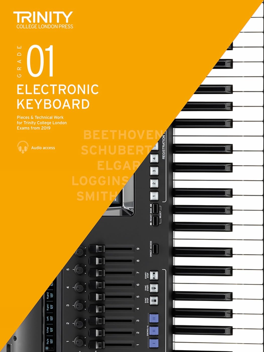 Electronic Keyboard Exam Pieces & Technical Work 20192022: Grade 1