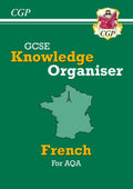 New GCSE French Knowledge Organiser  AQA: perfect for catchup and the 2022 and 2023 exams (CGP GCSE French 91 Revision)