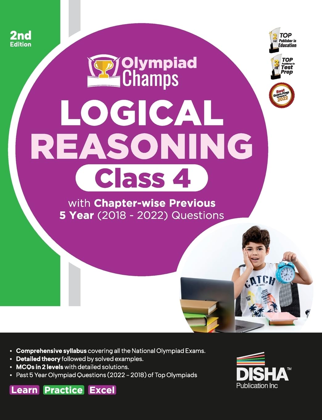 Olympiad Champs Logical Reasoning Class 4 with Chapterwise Previous 5 Year (2018  2022) Questions 2nd Edition Complete Prep Gu