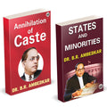 Annihilation Of Caste | States And Minorities | Dr. Br Ambedkar Books | English Paperback Combo Set | The Original Edition | Bud