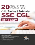 Disha 20 New Pattern Practice Sets For Ssc Cgl Tier Ii Exam | Odisha Staff Selection Commission Combined Graduate Level | 20 Moc