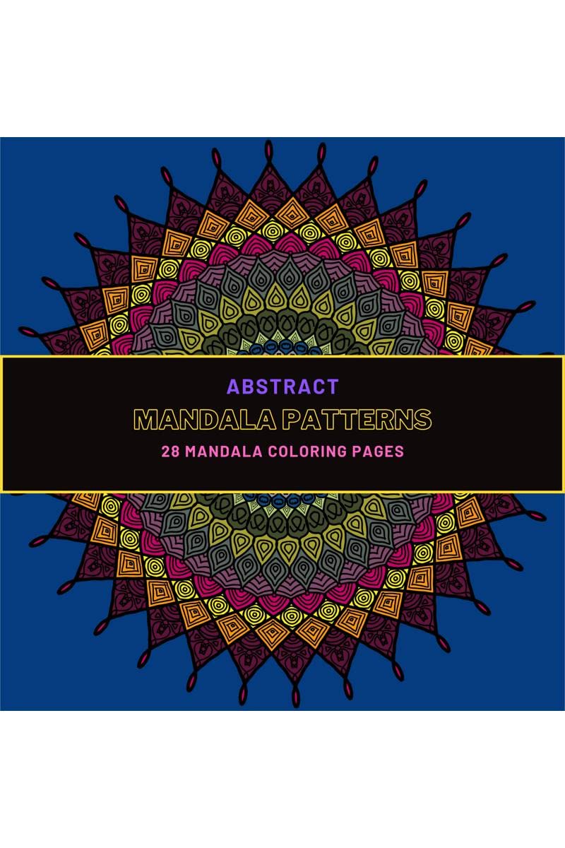 Abstract Mandala patterns