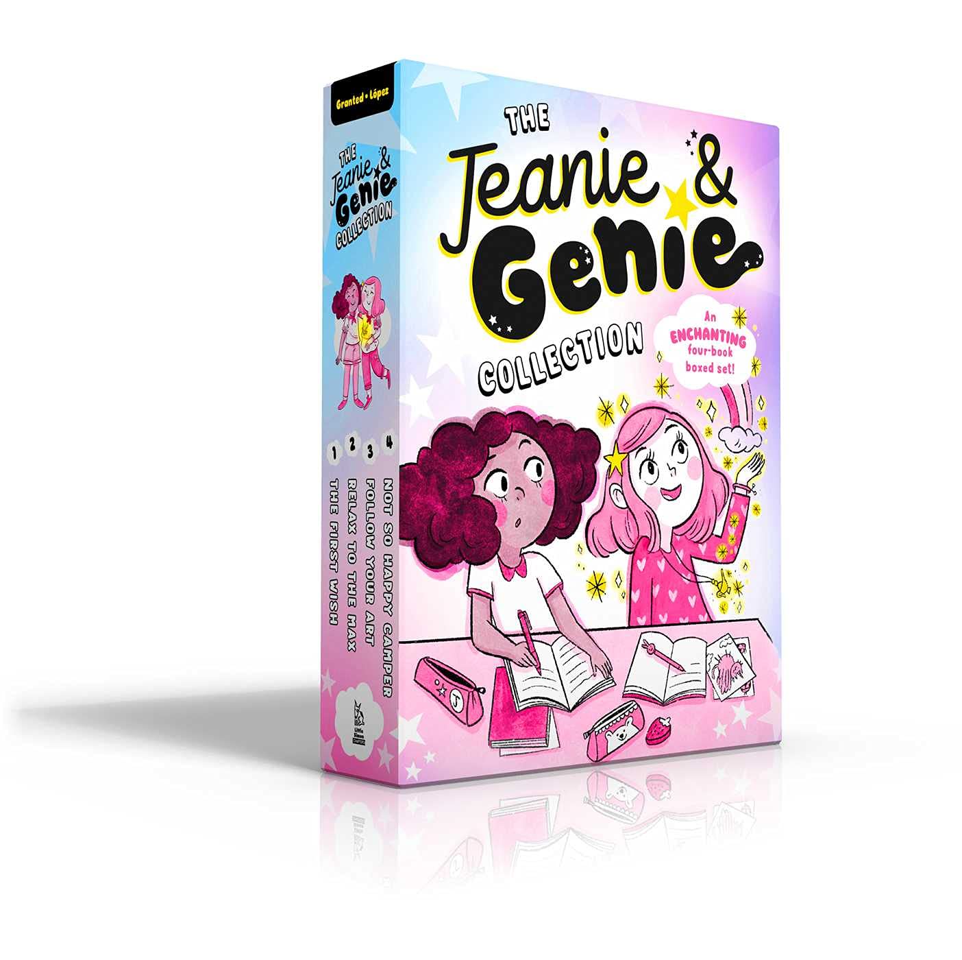 The Jeanie & Genie Collection (Boxed Set): The First Wish; Relax To The Max; Follow Your Art; NotSoHappy Camper