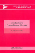 Introduction To Probability And Measure (Texts And Readings In Mathematics, Volume 33)