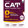 PW CAT 9 Years Chapterwise & Topicwise Previous Years Solved Questions (20252017) and 5 Mock Papers (CBT Mode) with Detailed Ex