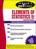 Schaums Outline of Elements of Statistics II: Inferential Statistics