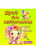 Spot the differences and Color : Activity book for children ages 46, with coloring and differencefinding pages of animal, bird
