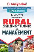 Gullybaba IGNOU MARD (Revised) 1st Sem MRD203 Rural Development: Planning and Management in EnglishLatest Edition IGNOU Help B