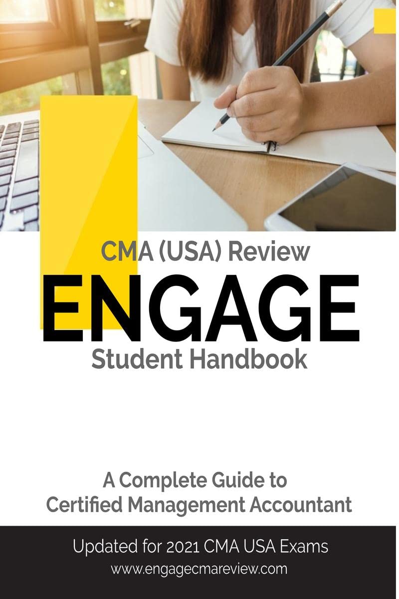A Complete Guide To Cma (Usa)  Student Handbook : Certified Management Accountant