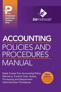 Accounting Policies And Procedures Manual