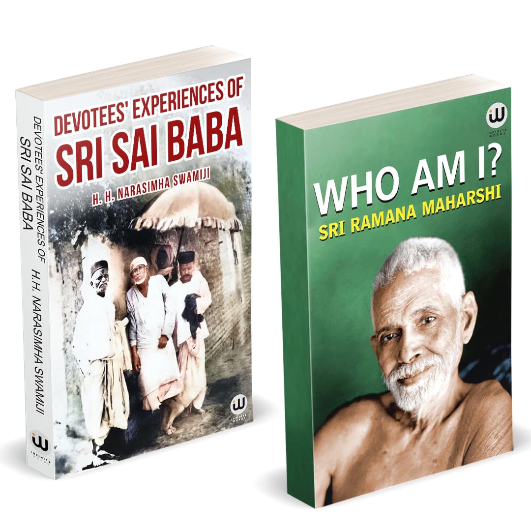 Devotees Experiences Of Sai Sai Baba | Who Am I? | H.H Narasimha Swamiji | Sri Ramana Maharshi Books | Spiritual English Paperba