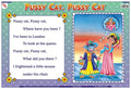 Tnr02B | Teachingnest Pussy Cat, Pussy Cat Chart | Nursery Rhymes | Laminated 48X33 Cm (19X13 Inch) | Wall Sticking [Wall Chart]