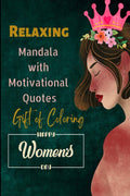 Happy Womens Day : Relaxing Mandala with Motivational Quotes, Gift of Coloring for Her, Pages 65, Size Jumbo by Three Trees : 