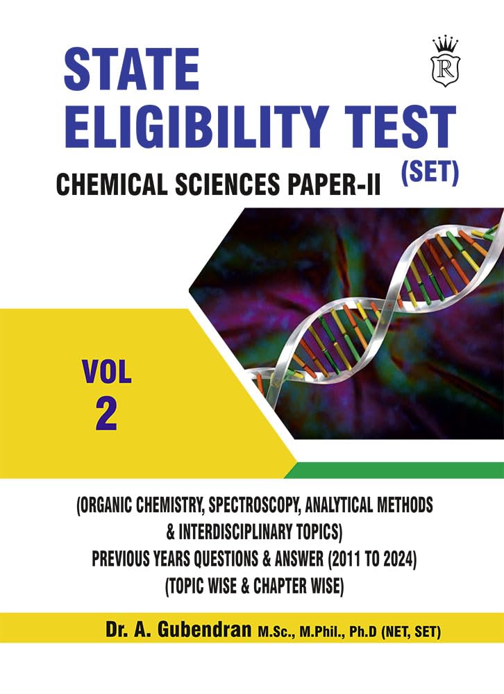 State Eligibility Test Vol2 Chemical Sciences Paper  II