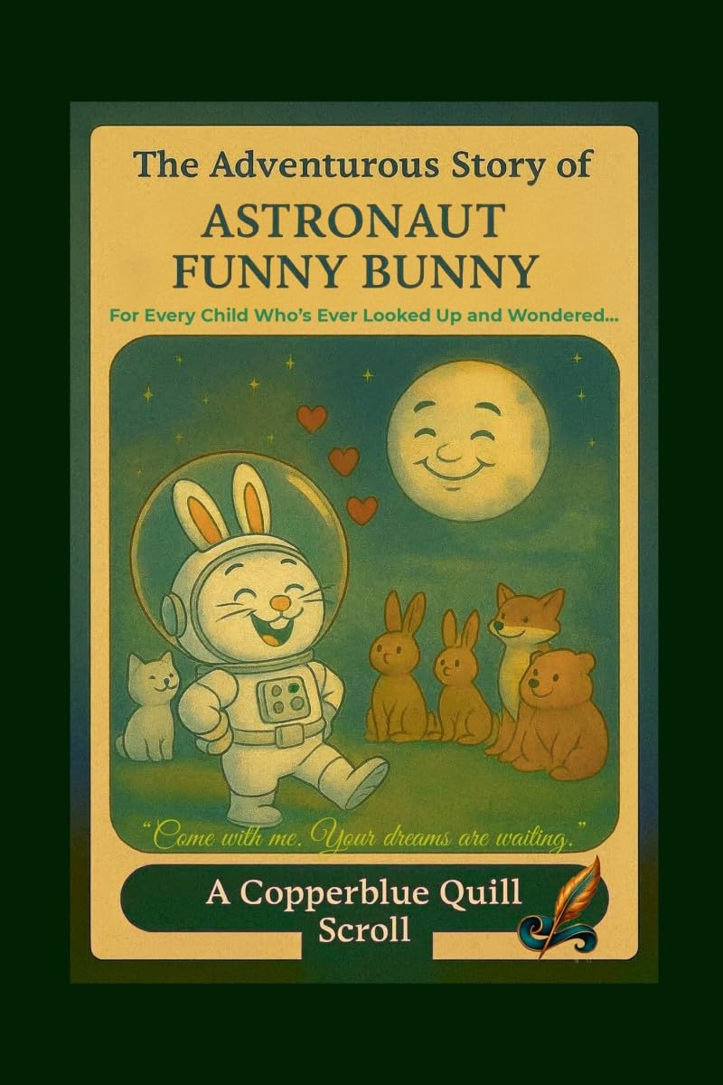 The Adventurous Story of Astronaut Funny Bunny: A Tale of Humility, Moonlight, and Love