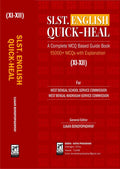 Slst English QuickHeal Guide Book For Class XiXii, 15000+ Mcqs With Explanation, West Bengal And Madrasah School Service Commi