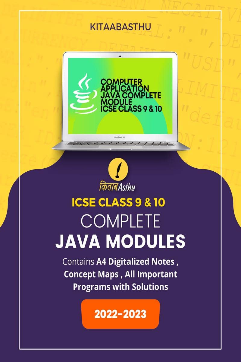 Computer Application Complete Modules ICSE Class 9 & 10