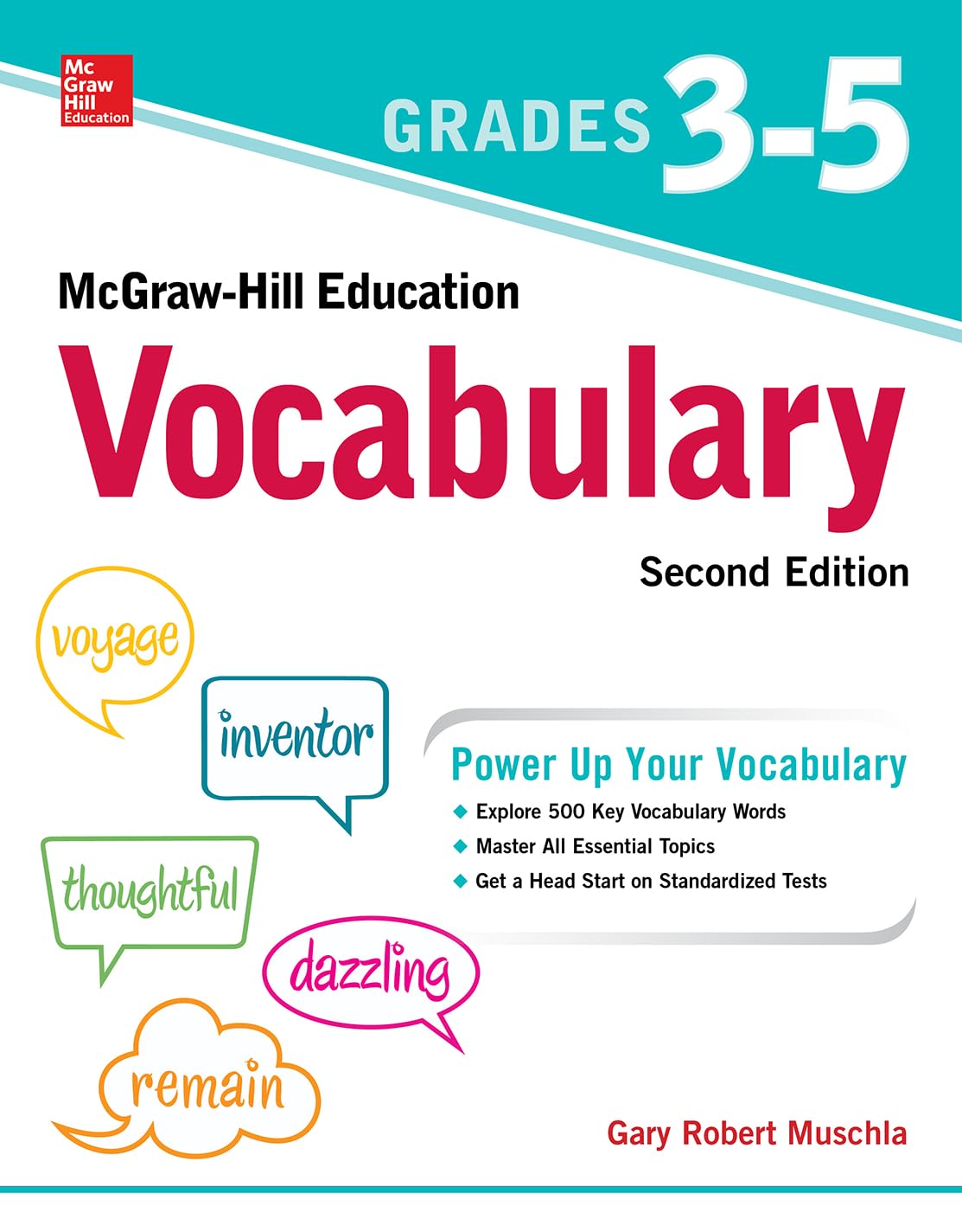 McGrawHill Education Vocabulary Grades 35, Second Edition