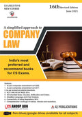 A Simplified Approach To Company Law For Cs Exams  16/Edition, 2021