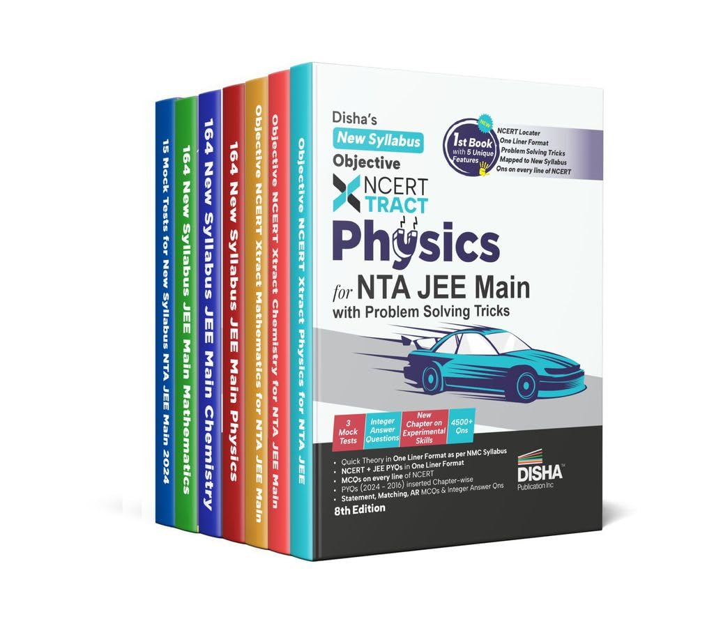 Victory In Nta Jee Main 2025 New Syllabus Study Notes With Test Series Combo (Set Of 7 Books) | Physics, Chemistry & Mathematics