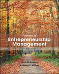 PATTERNS OF ENTERPRENEURSHIP MANAGEMENT, 4ED