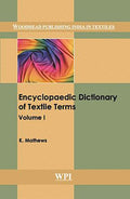 ENCYCLOPAEDIC DICTIONARY OF TEXTILE TERMS 4 VOLUME SET