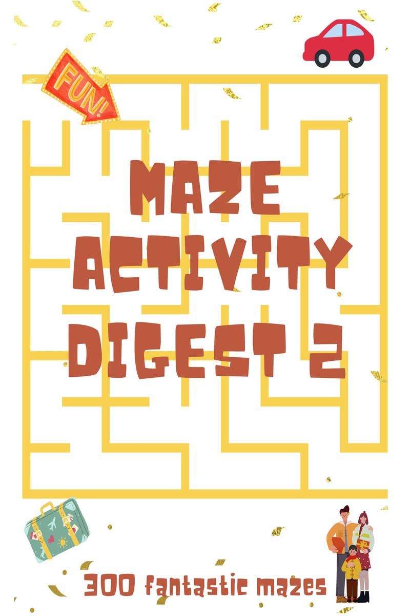 Fantastic Maze Puzzles for All  Book 2