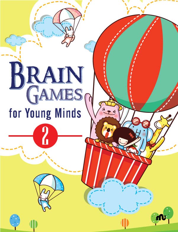 Puzzle And Brain Games For Young Mind (Volume 2)  Four Activity Books For Children Age 5 To 8 Years  Children Growth And Devel