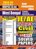 English Medium WBPSC JE/AE Civil Engineering Solved Papers 35 Sets 202425