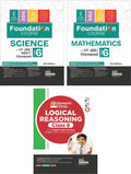 Foundation Course In Science, Mathematics & Logical Reasoning Class 6 For IitJee/ Neet/ Olympiad  4Th Edition