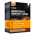 PW CBSE Question & Concept Bank (QCB) Class 11 Mathematics, Biology, Chemistry, Physics Combo Set of 4 Books Chapterwise & Topic