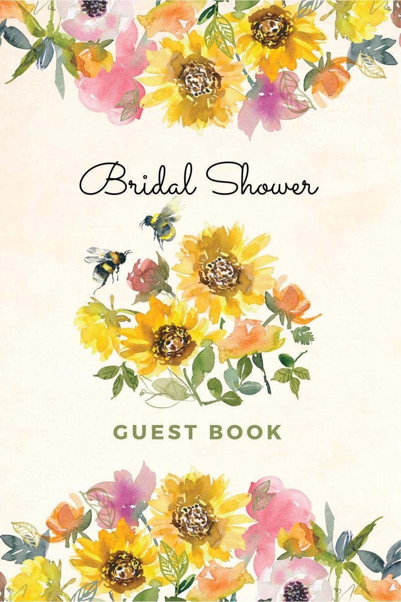 Bridal Shower Guest Book: Bachelorette Party Guest Book with Gift Recorder Pages