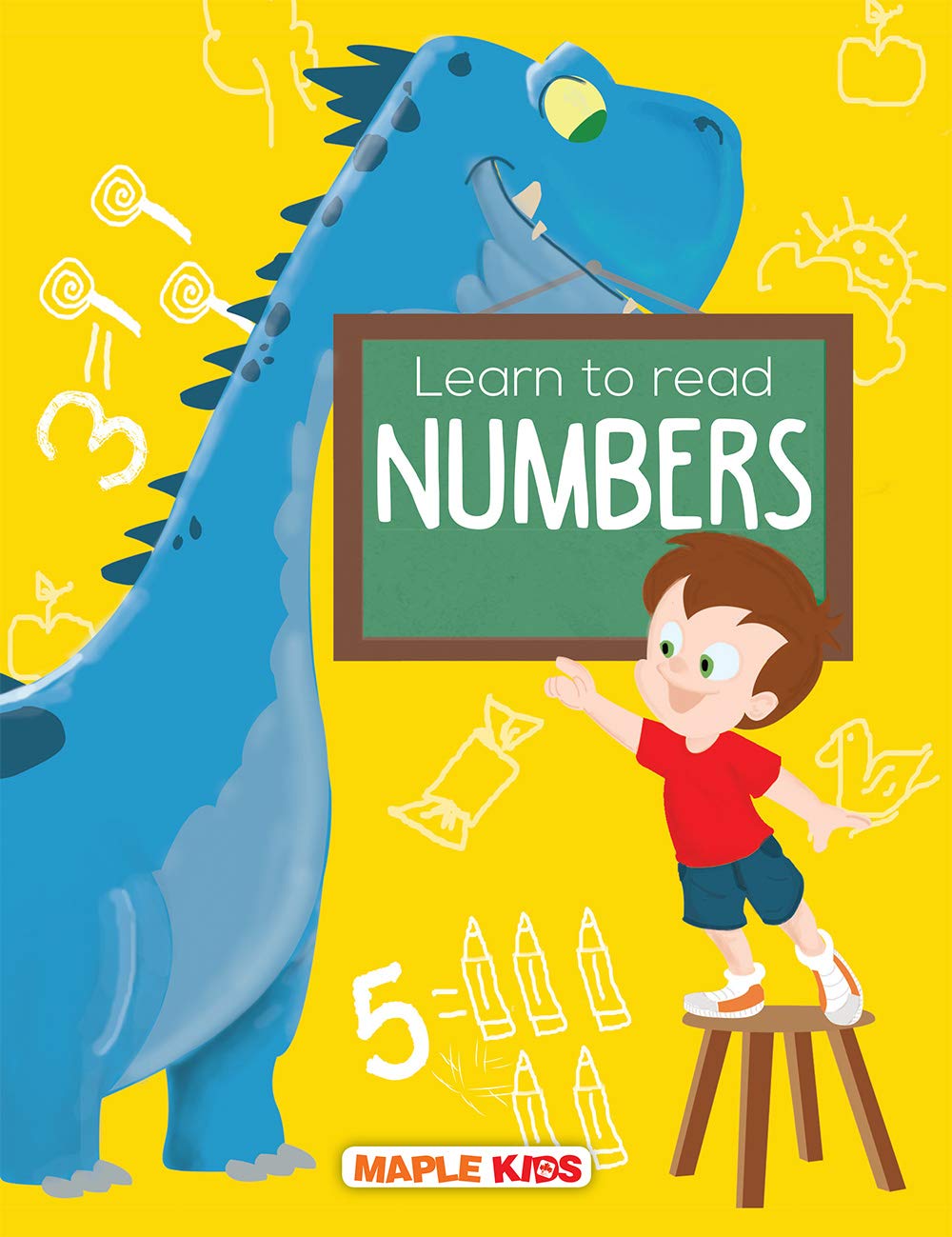 Numbers  Picture Book  Picture Book for Kids  Age 25 Years  Early Learning  Book for Toddlers, Nursery, Preschool Children