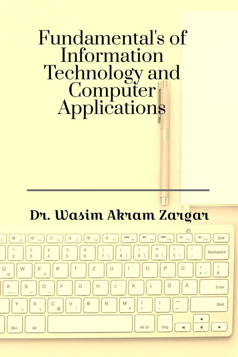 Fundamentals of Information Technology and Computer Applications