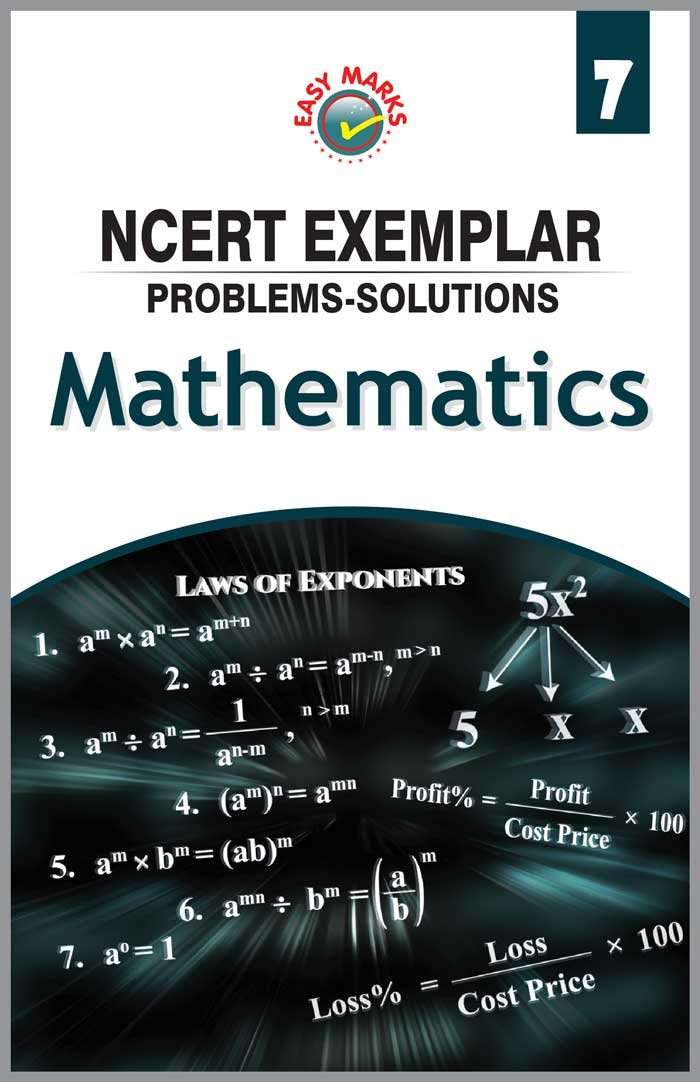Easy Marks Ncert Exemplar ProblemsSolutions Mathematics Class 7 (202223)
