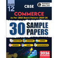 Pw Cbse Class 12 Commerce Stream Combined 30 Sample Papers For 20252026 Board Exams L Business Studies, Accountancy, Economics,