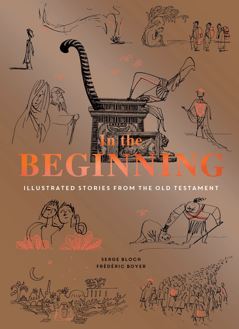 In the Beginning: Illustrated Stories from the Old Testament (Religious Book, Easy Bibles, Modern Illustrations for Bible Study)
