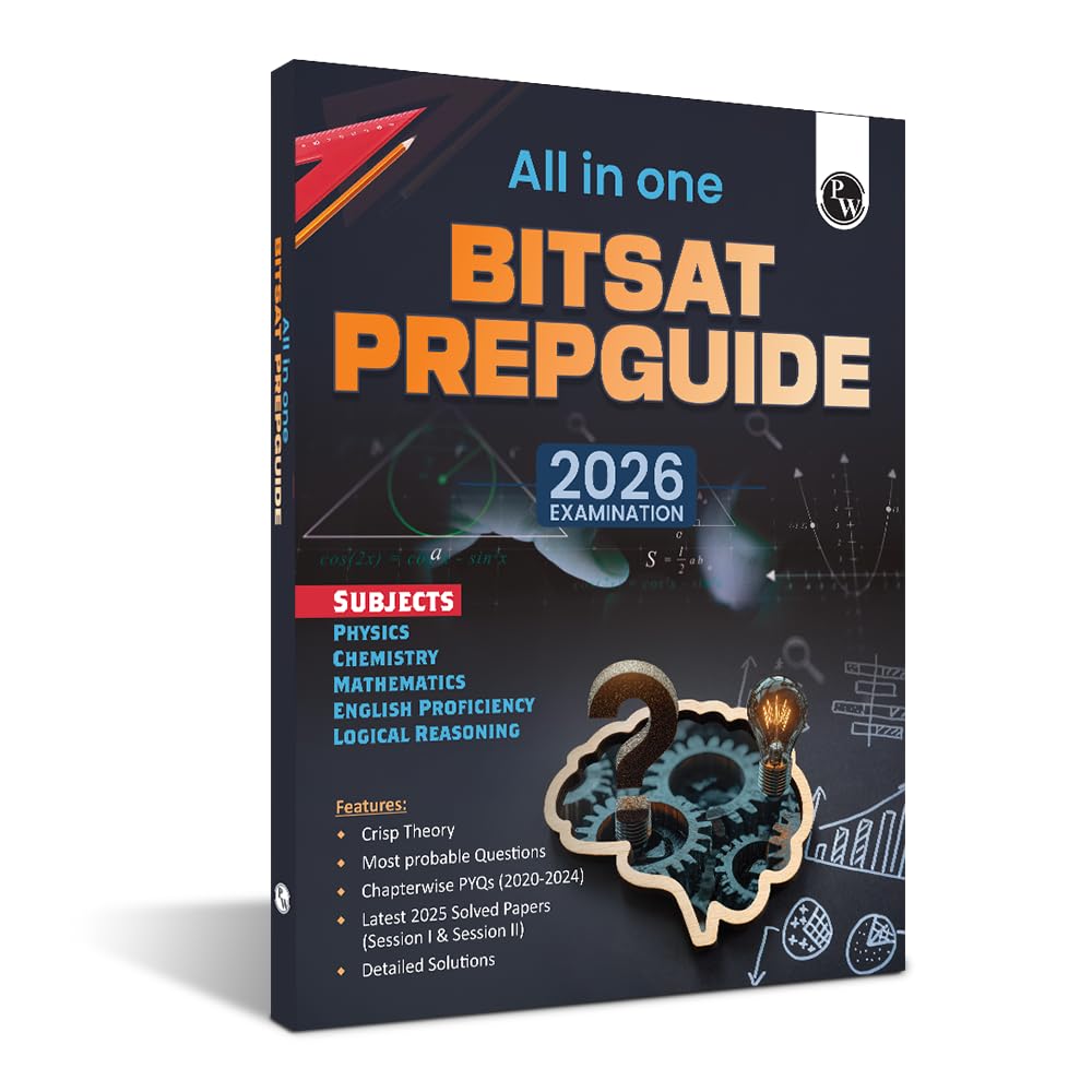 PW BITSAT Book 2026  All In One BITSAT Prep Guide | PCM + English Proficiency & Logical Reasoning | Crisp Theory | Chapterwise 