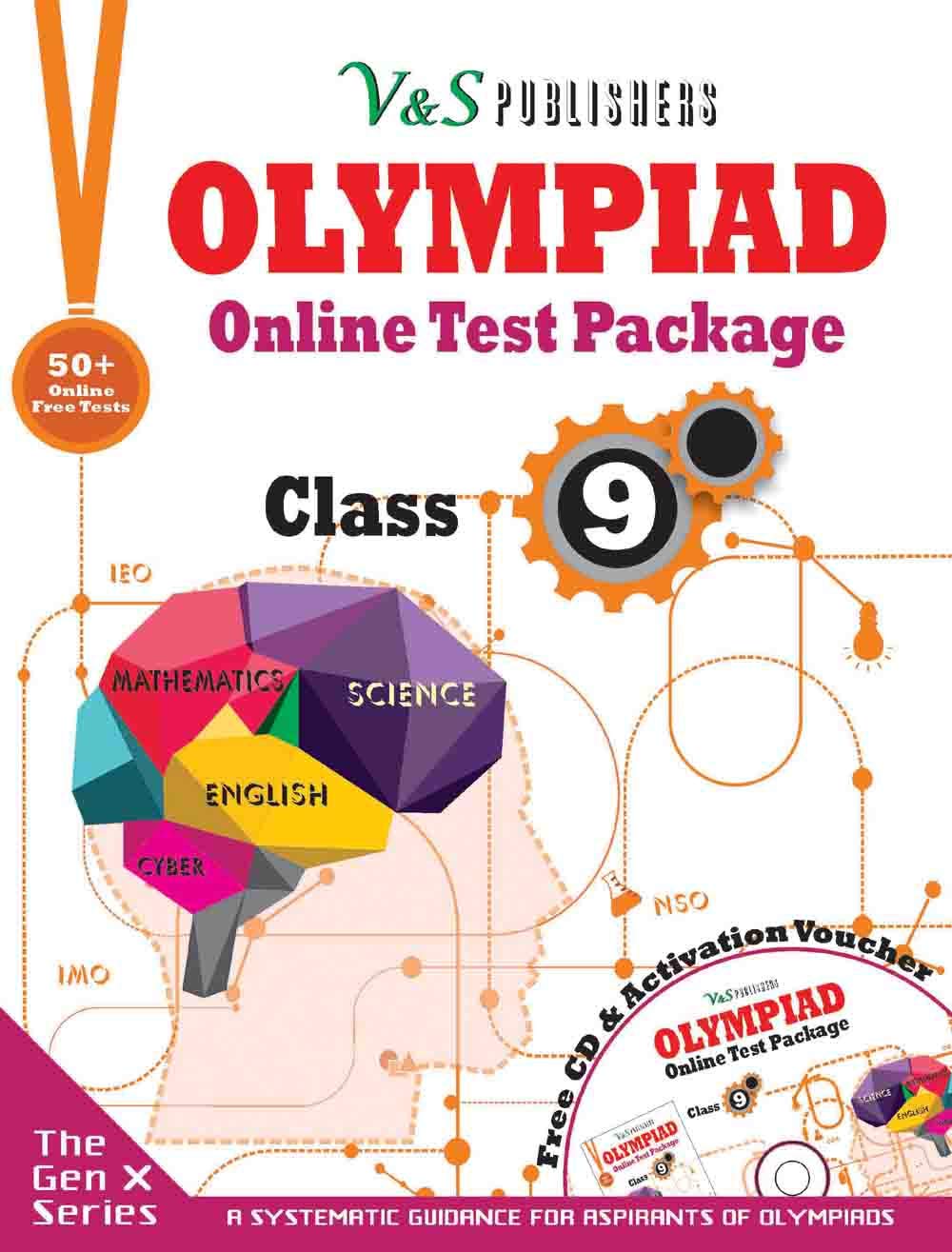 Setolympiad Online Test Package Class 9(all 4 Subjects)(with Cd)