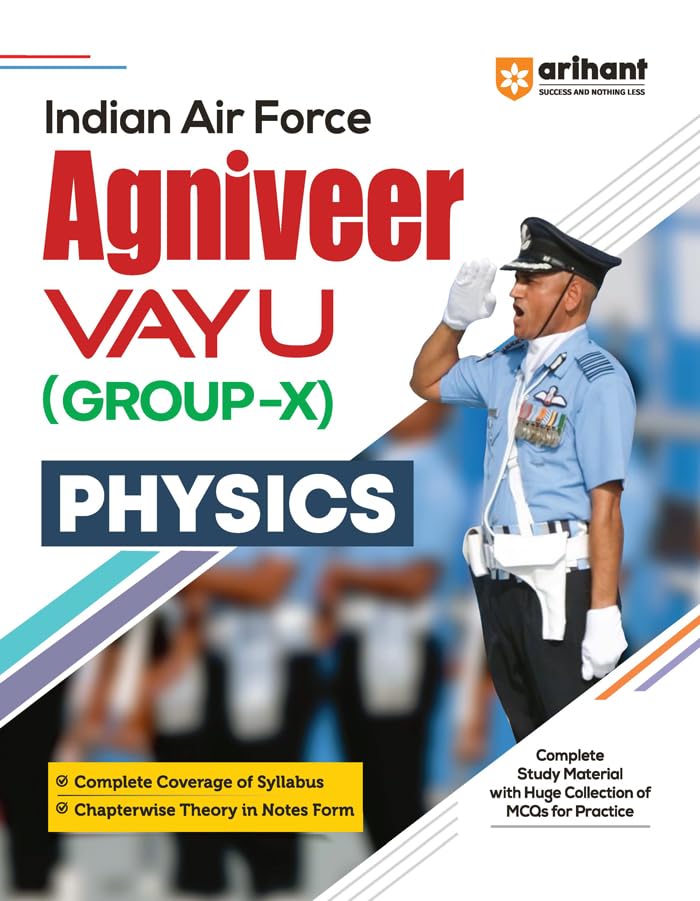 Arihant Indian Air Force Agniveer Vayu Guide For Group X Physics