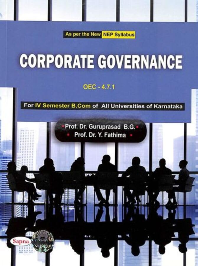 CORPORATE GOVERNANCE OEC  4.7.1 FOR 4 SEM BCOM : NEP