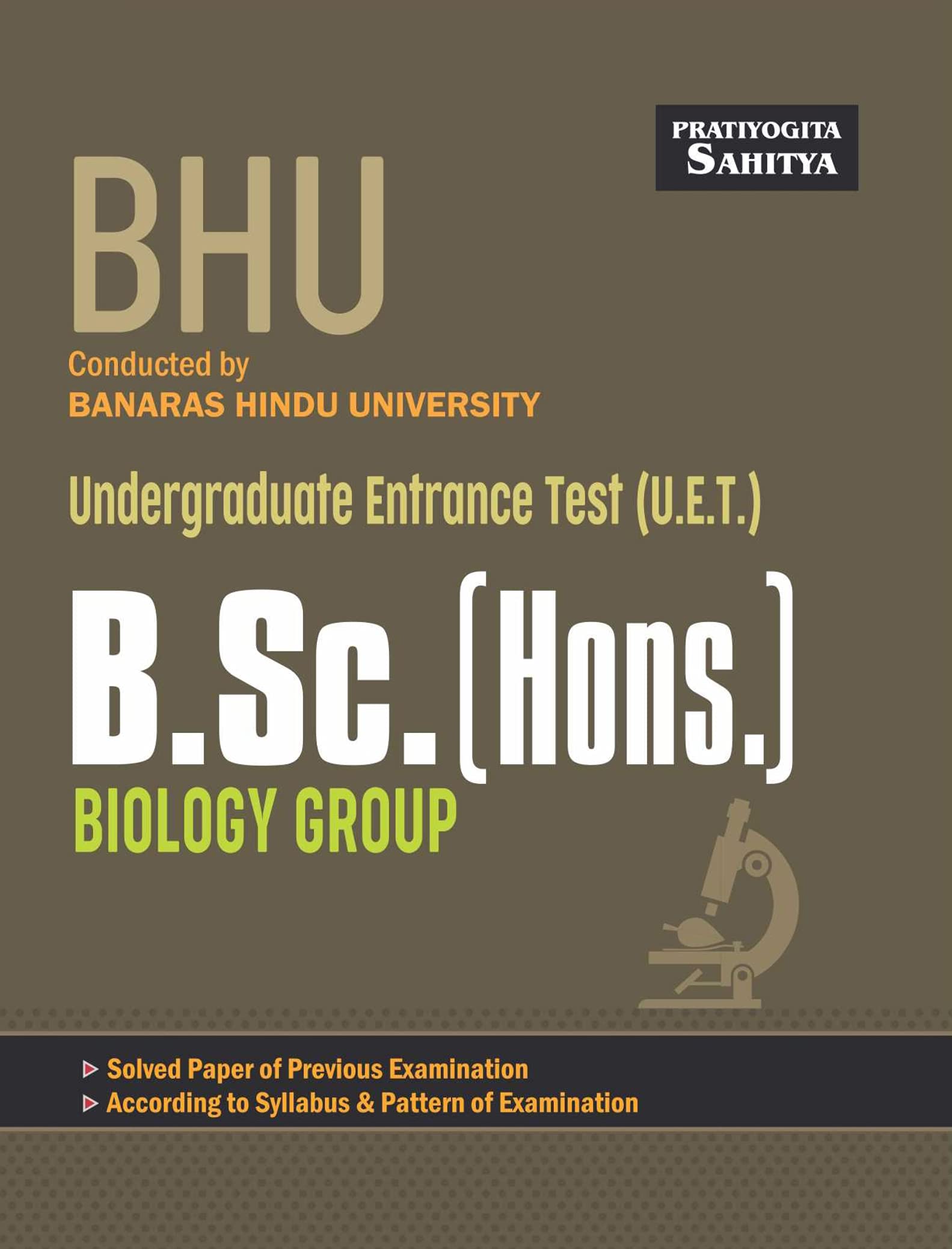 B. Sc. Hons., Biology Group Guide