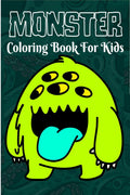 Monster Coloring Book For Kids : Monsters That Arent Scary  Fun and Simple Coloring Book for Kids
