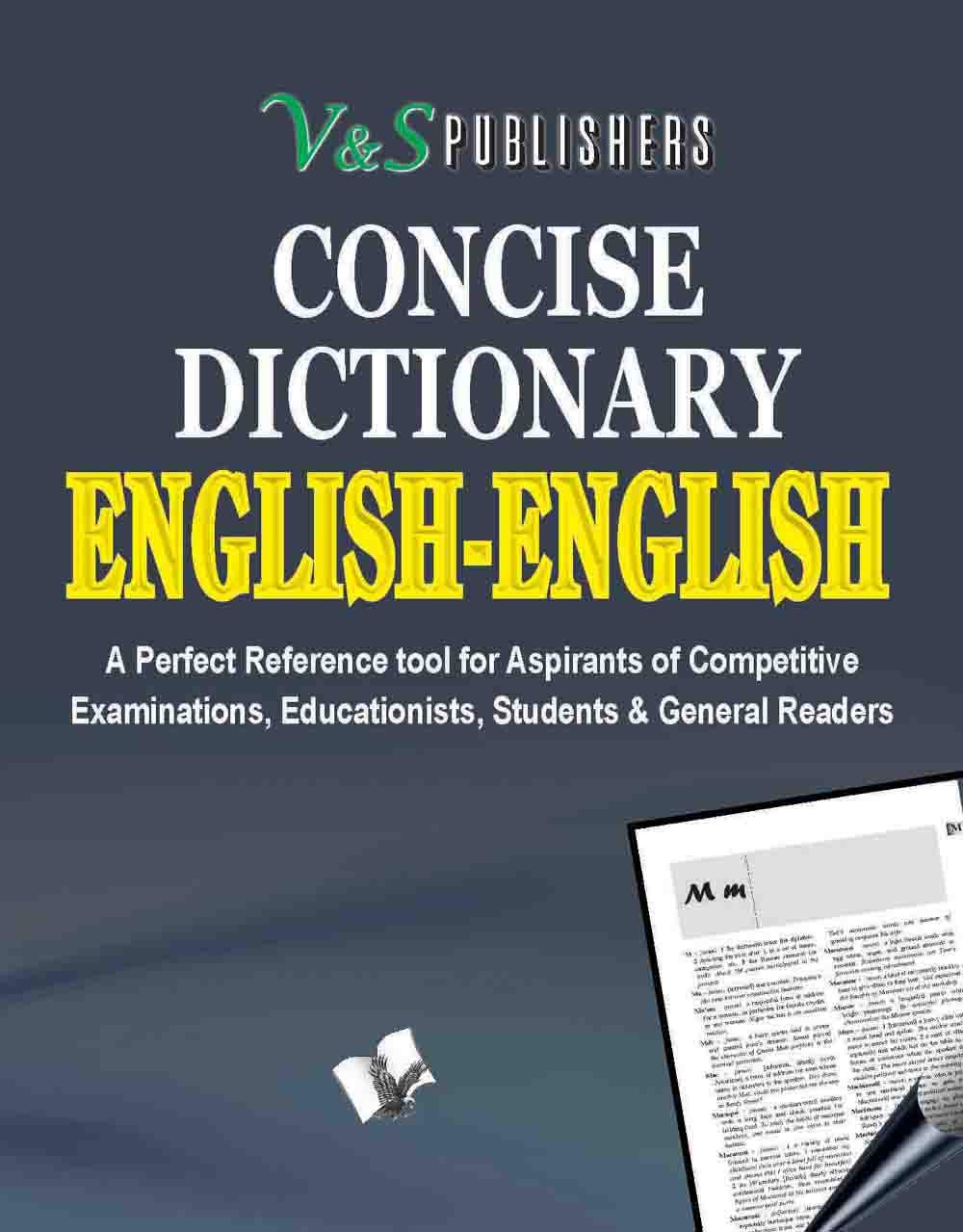 Concise English  English Dictionary (Pocket Size)