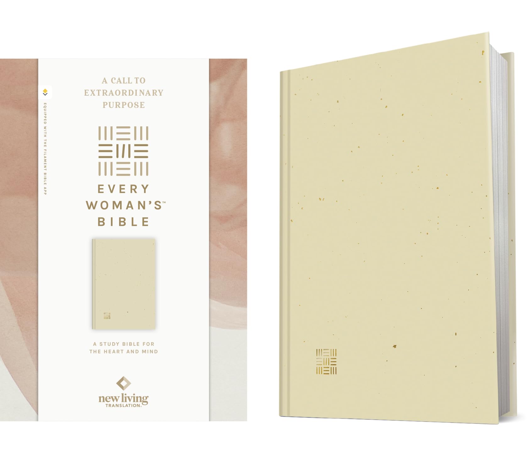 NLT Every Woman?s Bible, Filament Enabled (Hardcover, Gold Dust, Red Letter)